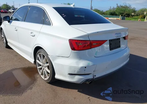 2016 Audi A3 2.0T Premium z USA, uszkodzony, nr VIN WAUJ8GFF0G1063649